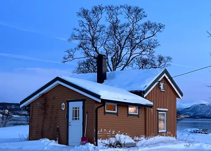 Charming Place In Tromso By The Sea. Hakoybotn